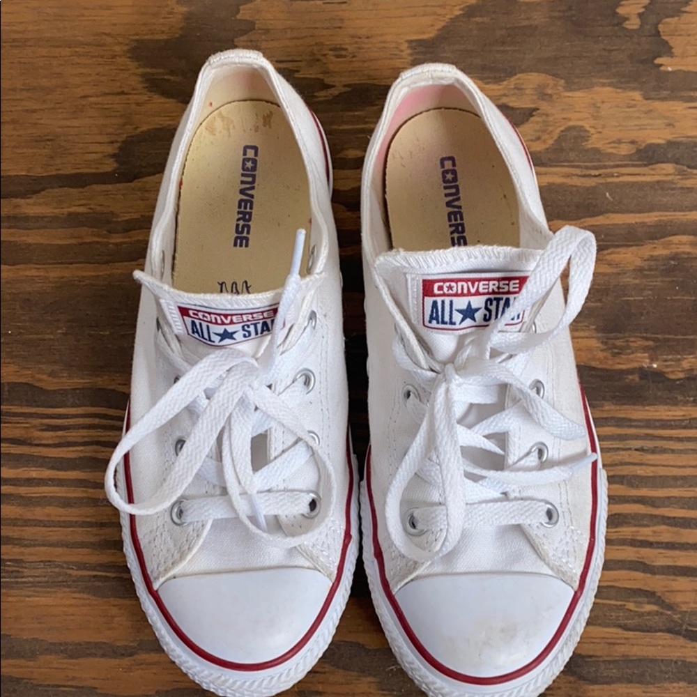 White Converse